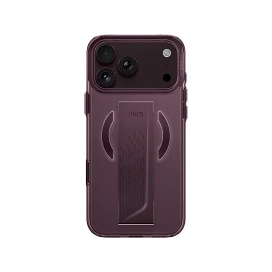 Uniq Hybrid Heldro Air MagSafe Case for iPhone 18 Pro - Burgundy